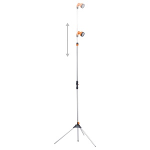 Duș de grădină cu trepied, 221 cm, aluminiu - Img 2