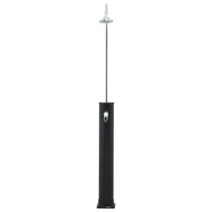 Duș solar, negru, 214 cm, 20 L - Img 4
