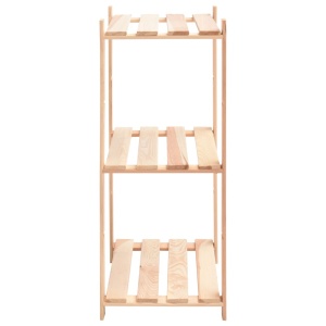Etajere cu 3 niveluri, 2 buc., 60x38x90 cm, pin masiv, 150 kg - Img 8