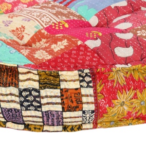 Fotoliu puf, 100 x 20 cm, model petice, material textil - Img 6