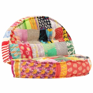 Fotoliu puf, 100 x 20 cm, model petice, material textil - Img 12