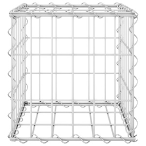 Gabion cub strat inălțat, 30 x 30 x 30 cm, sârmă de oțel - Img 3