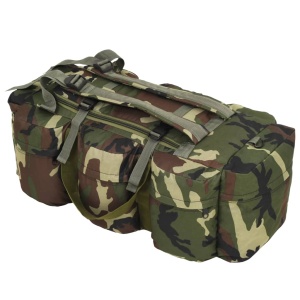 Geantă 3-in-1 in stil army, 120 L, Camuflaj