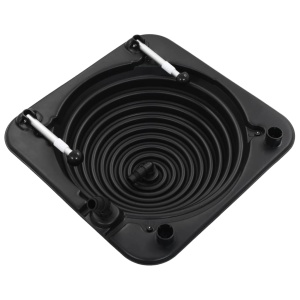 incălzitor solar pentru piscină, 75 x 75 x 36 cm, HDPE aluminiu - Img 3