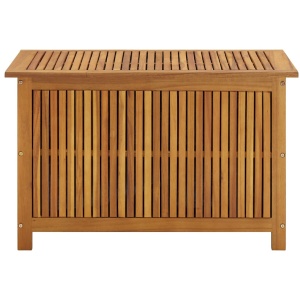 Ladă de depozitare grădină, 90x50x106 cm, lemn masiv de acacia - Img 3