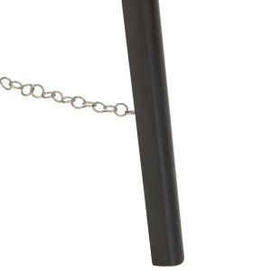 Lampă de podea trepied, negru, 97 cm, lemn masiv de mango - Img 10