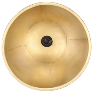 Lampă suspendată industrială, 25 W, arămiu, 40 cm, E27, rotund - Img 12