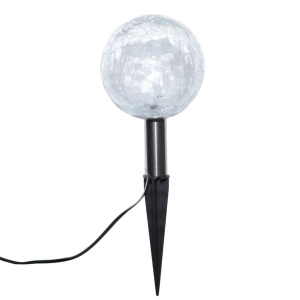 Lămpi de grădină cu LED, 6 buc., țăruși &amp; panouri solare - Img 5