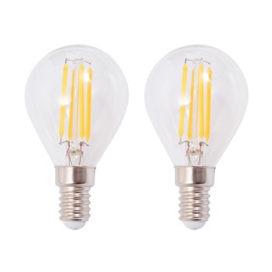 Lămpi de perete, 2 buc, cu 2 becuri LED cu filament 8 W - Img 12