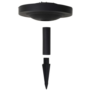 Lămpi solare de exterior, 2 buc., 40 cm, RGB, sferic, LED - Img 6