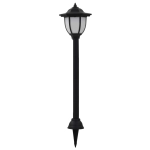 Lămpi solare de exterior cu LED, 3 buc, negru - Img 3