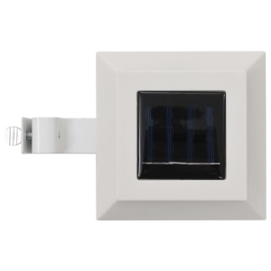 Lămpi solare de exterior cu LED, 6 buc, alb, 12 cm, pătrat - Img 8