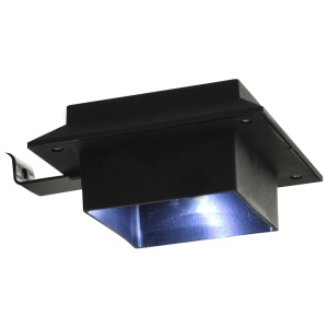 Lămpi solare de exterior cu LED, 6 buc, negru, 12 cm, pătrat - Img 11