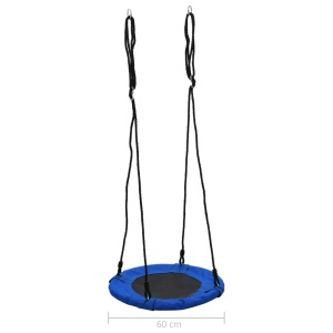 Leagăn, albastru, 60 cm, 100 kg - Img 3