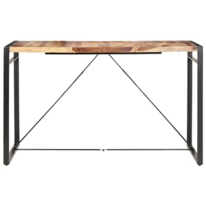 Masă de bar, 180 x 90 x 110 cm, lemn masiv de sheesham - Img 2