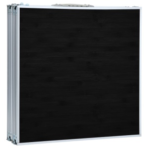 Masă de camping pliabilă, gri, 240 x 60 cm, aluminiu - Img 8