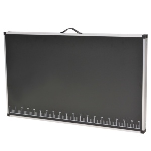 Masă de lipire pliabilă, 200 x 60 x 78 cm, MDF și aluminiu - Img 4