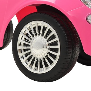 Mașinuță fără pedale Fiat 500 Roz - Img 7
