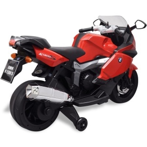 Motocicletă electrică pentru copii BMW 283, 6V, roșu - Img 5