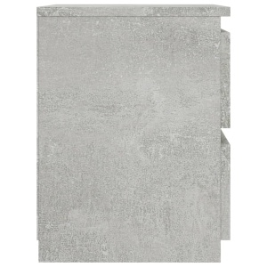 Noptieră, gri beton, 30 x 30 x 40 cm, PAL - Img 6
