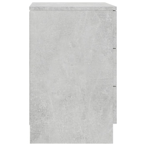 Noptieră, gri beton, 38 x 35 x 56 cm, PAL - Img 5