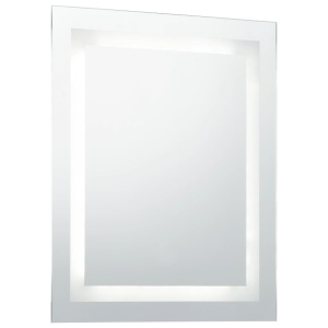 Oglindă cu LED de baie cu senzor tactil, 50 x 60 cm - Img 3