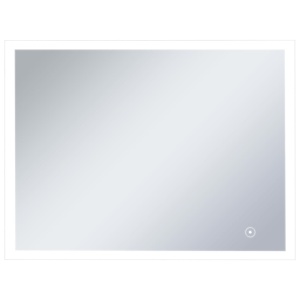 Oglindă cu LED de perete de baie cu senzor tactil, 80 x 60 cm - Img 2