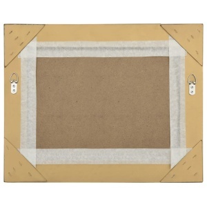 Oglindă de perete in stil baroc, auriu, 50 x 40 cm - Img 6
