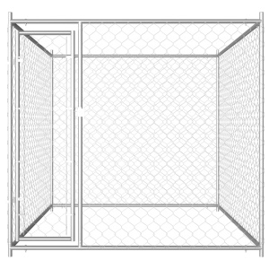 Padoc pentru câini de exterior, 193 x 193 x 185 cm - Img 2