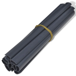 Panou de intimitate grădină, gri inchis, 70 x 0,19 m, PVC - Img 3