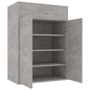 Pantofar, gri beton, 60 x 35 x 84 cm, PAL - Img 5