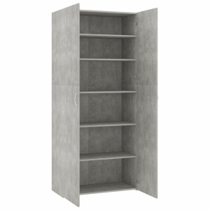 Pantofar, gri beton, 80 x 35,5 x 180 cm, PAL - Img 6