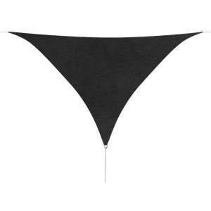 Parasolar țesătură oxford triunghiular, 3,6x3,6x3,6 m, antracit