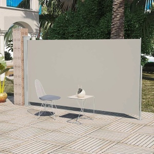 Paravan pentru Curte și Terasă Lateral 160 x 300 cm Crem