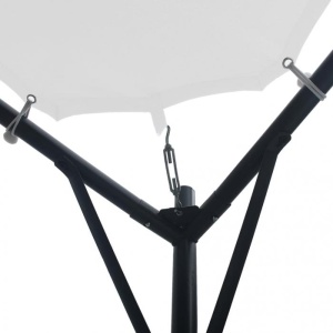 Pavilion, alb, 3 x 3 x 2,6 m, 180 g/m² - Img 3