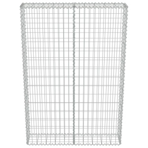 Perete gabion cu capace, 100 x 20 x 150 cm, oțel galvanizat - Img 4