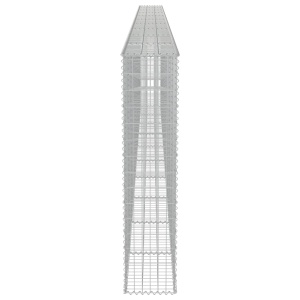 Perete gabion cu capace, 600 x 30 x 150 cm, oțel galvanizat - Img 6