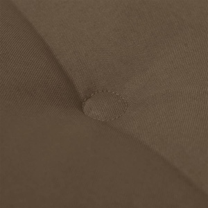 Pernă de bancă de grădină, gri taupe, 150 x 50 x 3 cm - Img 3
