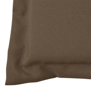 Pernă de bancă de grădină, gri taupe, 150 x 50 x 3 cm - Img 6