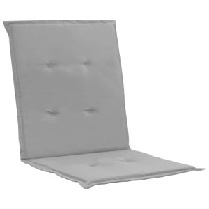Perne scaun de grădină, 4 buc., gri, 100 x 50 x 3 cm - Img 3