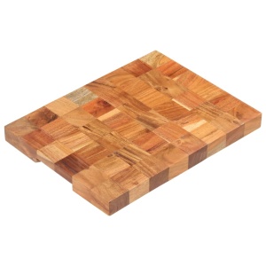 Placă de tocat, 40 x 30 x 3,8 cm, lemn masiv de acacia - Img 10