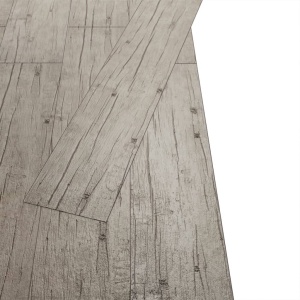 Plăci de pardoseală, stejar decolorat, 5,26 m², 2 mm, PVC - Img 6