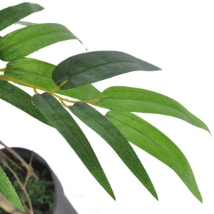 Plantă artificială de bambus "Twiggy" cu ghiveci 90 cm - Img 2
