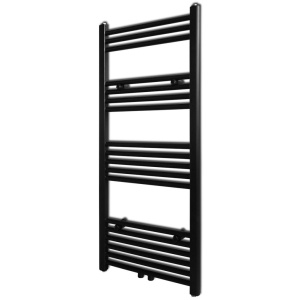 Radiator port-prosop incălzire centrală baie, drept, 500x1160mm, negru