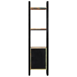 Raft de cărți, 45 x 30 x 171 cm, lemn masiv reciclat - Img 3