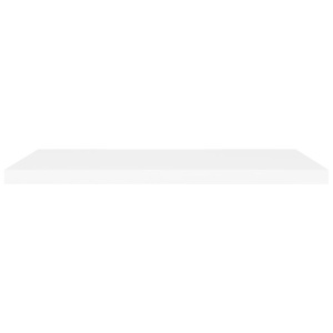 Raft de perete suspendat, alb, 90x23,5x3,8 cm, MDF - Img 8