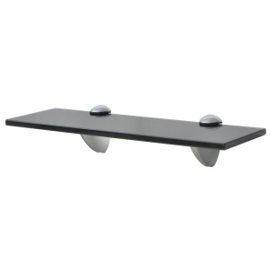 Rafturi suspendate, 2 buc., 30 x 20 cm, sticlă, 8 mm - Img 2