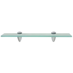 Rafturi suspendate, 2 buc., 40 x 20 cm, sticlă, 8 mm - Img 3