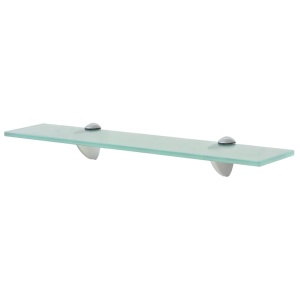 Rafturi suspendate, 2 buc., 50 x 10 cm, sticlă, 8 mm - Img 2