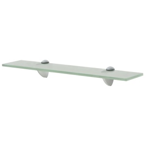 Rafturi suspendate, 2 buc., 50 x 20 cm, sticlă, 8 mm - Img 2